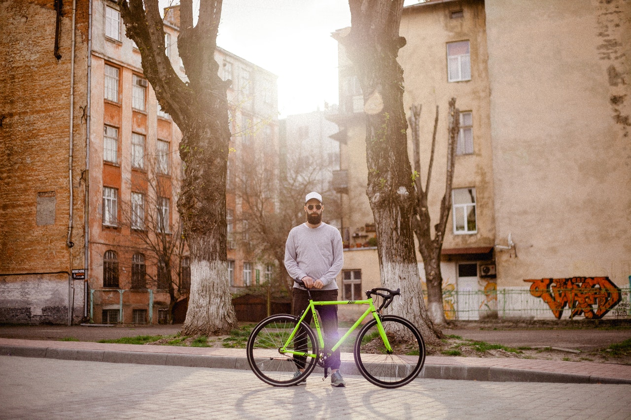 Das Fahrrad und die Torte